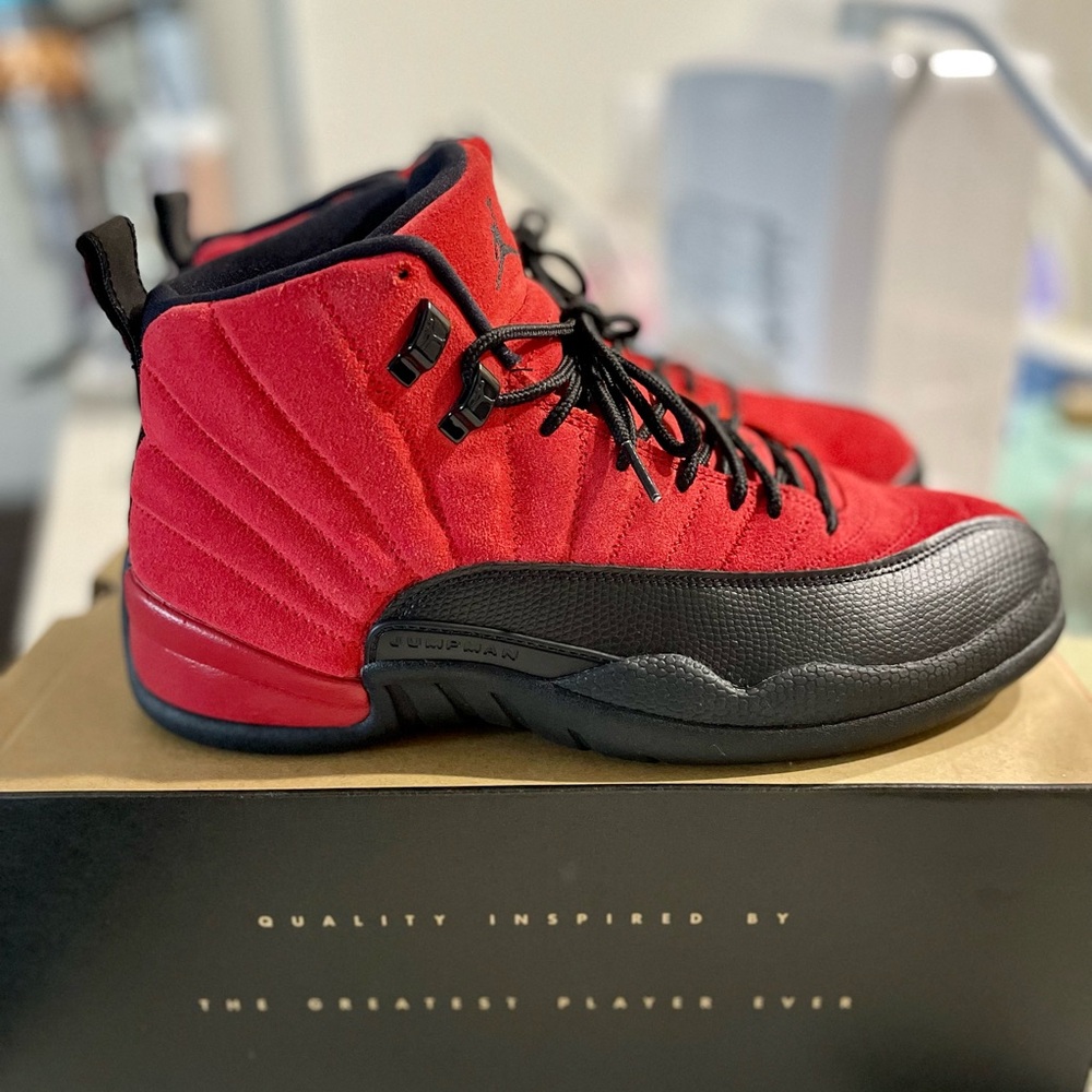 Air Jordan Retro 12 Reverse Flu Game